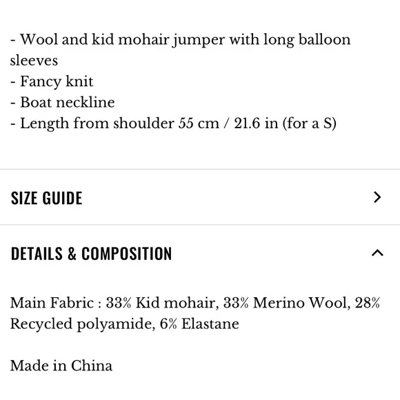 Sezane Aretha jumper - Picture 2 of 5